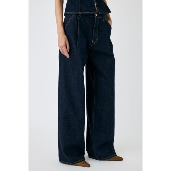 マウジー（MOUSSY）/TUCK WIDE ストレートデニムの通販はau PAY