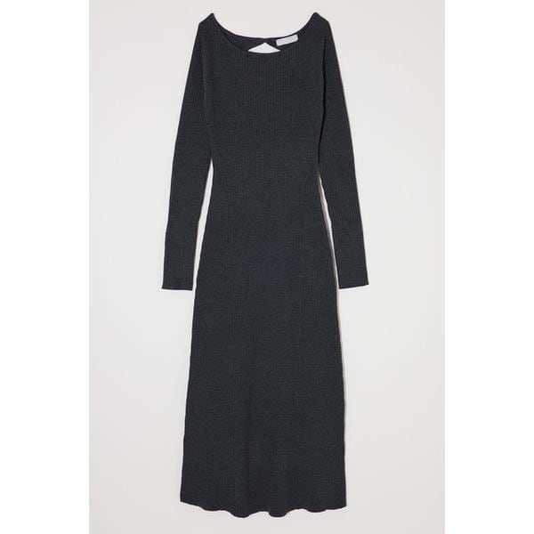 【NEW】マウジー（MOUSSY）/BACK OPEN LONG ドレス