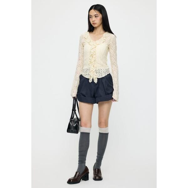 マウジー（MOUSSY）/LACE RUFFLE トップスの通販はau PAY マーケット
