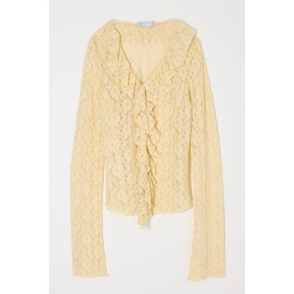 マウジー（MOUSSY）/LACE RUFFLE トップスの通販はau PAY マーケット