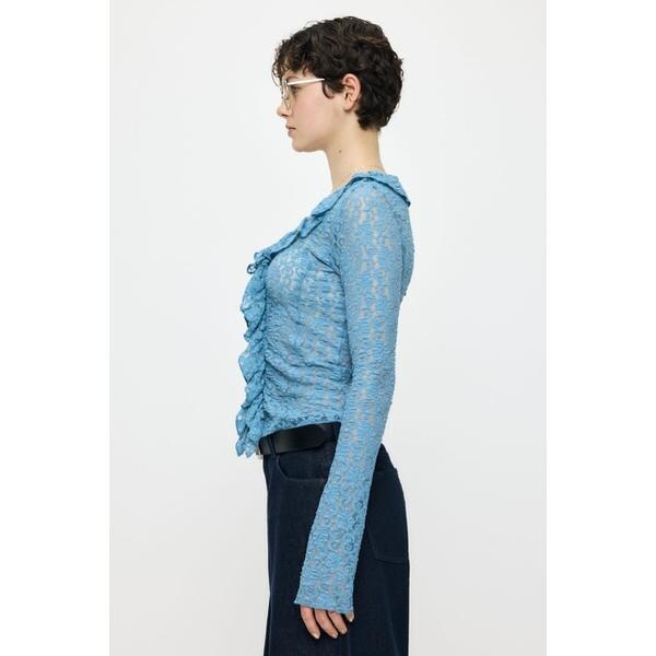 マウジー（MOUSSY）/LACE RUFFLE トップスの通販はau PAY マーケット