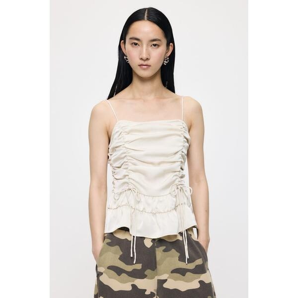 マウジー（MOUSSY）/SATIN GATHER キャミ
