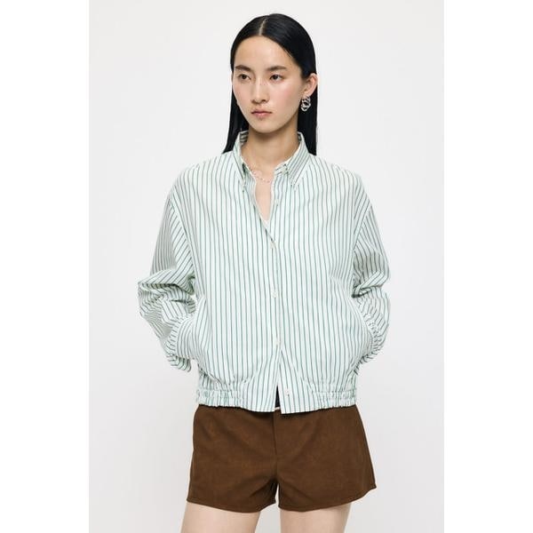 【NEW】マウジー（MOUSSY）/BUTTON DOWN SHIRT ブルゾン