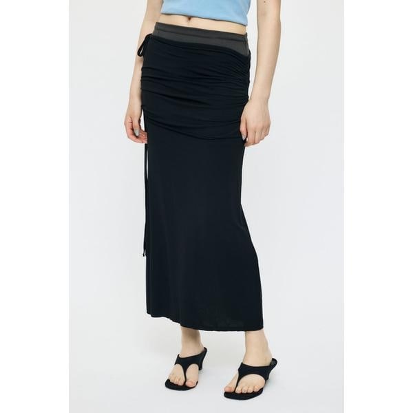 マウジー（MOUSSY）/LAYER CUT MAXI スカート