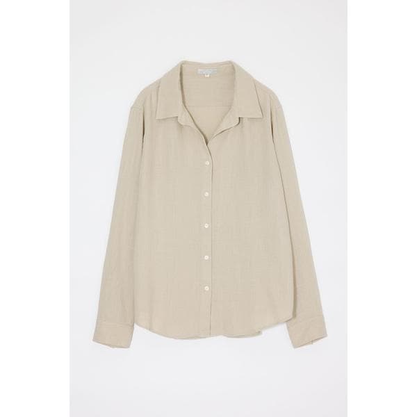マウジー（MOUSSY）/LINEN BLEND BASIC シャツ_1
