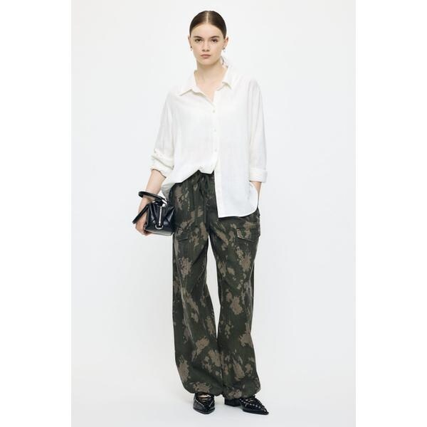 マウジー（MOUSSY）/LINEN BLEND BASIC シャツ_3