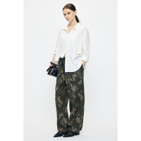 マウジー（MOUSSY）/LINEN BLEND BASIC シャツ_4