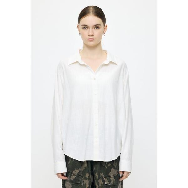 マウジー（MOUSSY）/LINEN BLEND BASIC シャツ_8