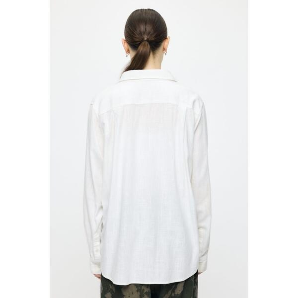 マウジー（MOUSSY）/LINEN BLEND BASIC シャツ_10