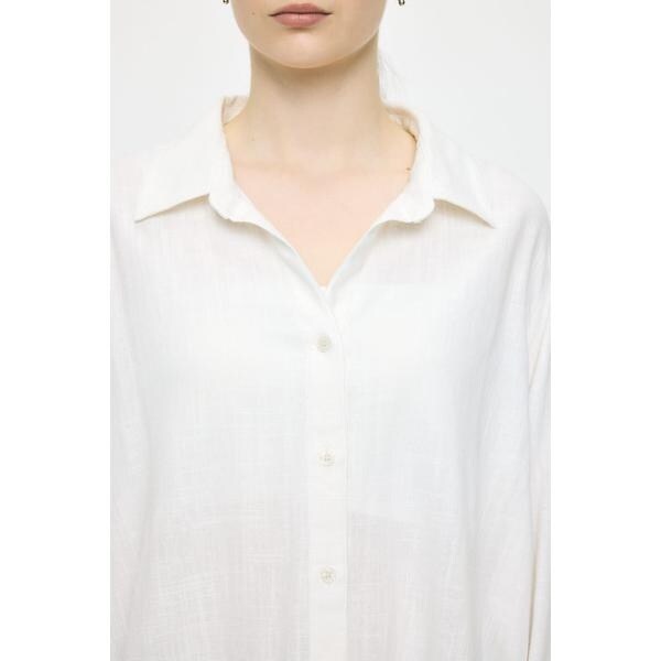 マウジー（MOUSSY）/LINEN BLEND BASIC シャツ_11