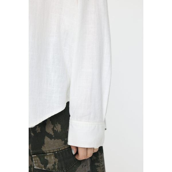 マウジー（MOUSSY）/LINEN BLEND BASIC シャツ_12