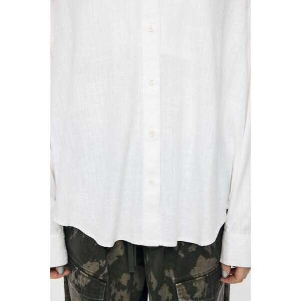 マウジー（MOUSSY）/LINEN BLEND BASIC シャツ_13