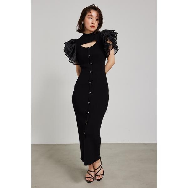 リエンダ（rienda）/プリーツフレアSLV Knit OPの通販は 8,470円