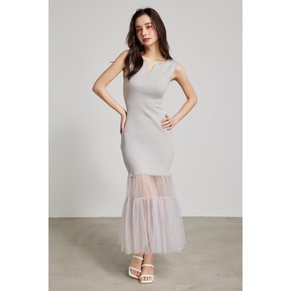 リエンダ（rienda）/チュールマーメイドKnit OPの通販は 7,700円