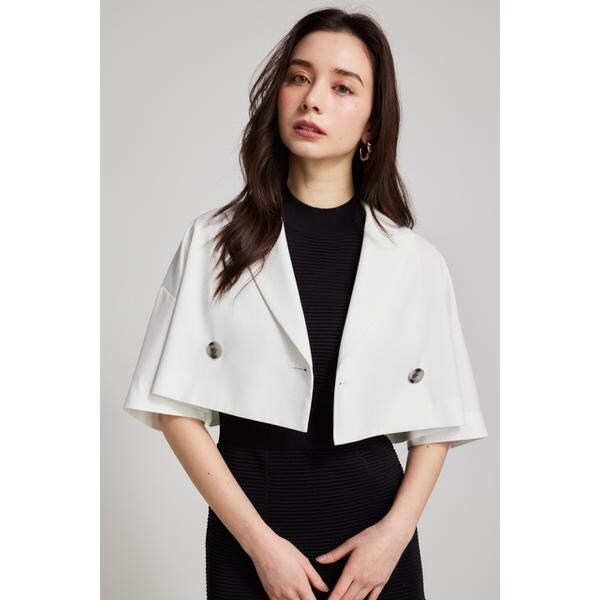 リエンダ（rienda）/クロップドハーフSLV JKの通販は