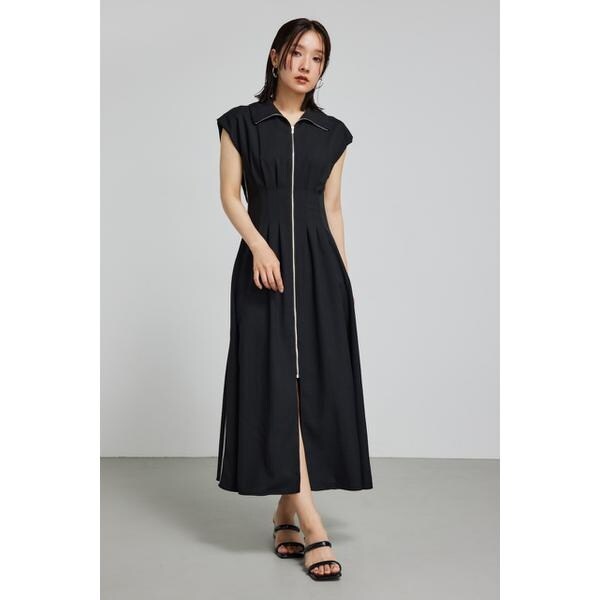 リエンダ（rienda）/サイドラインジップフレアワンピースの通販は