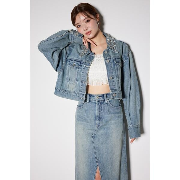 リエンダ（rienda）/ビジューカラーＧジャン