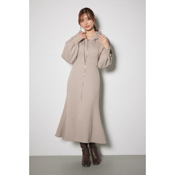 リエンダ（rienda）/ビジュースウェットマーメイドワンピースの通販は