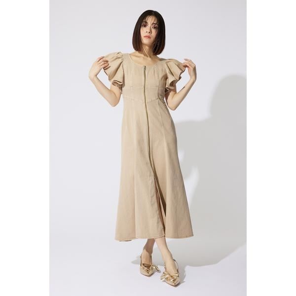 リエンダ（rienda）/【ヒロインワンピ】フリルスリーブ