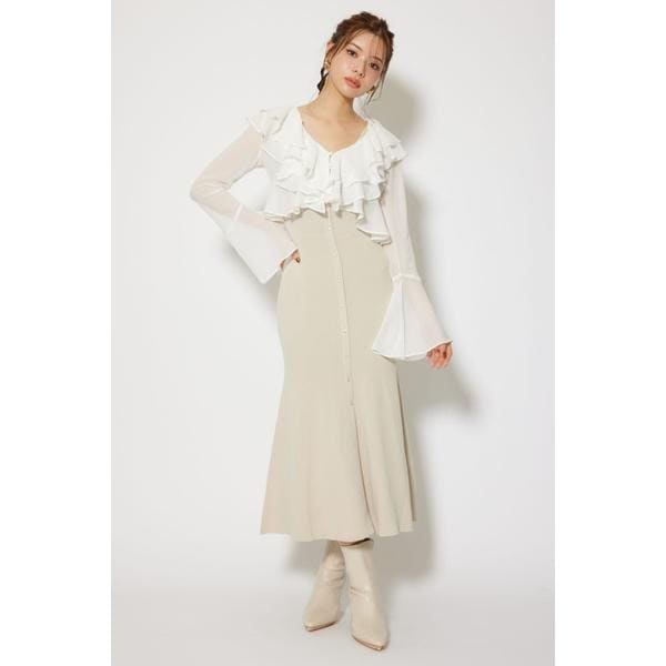 リエンダ（rienda）/カーディガンセットニットマーメイドワンピース