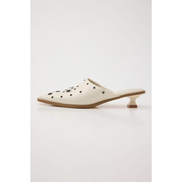 ラグア ジェム（LAGUA GEM）/EYELET KITTEN HEEL ミュール