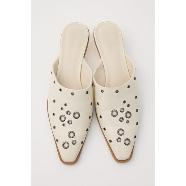 ラグア ジェム（LAGUA GEM）/EYELET KITTEN HEEL ミュール 【公式通販】