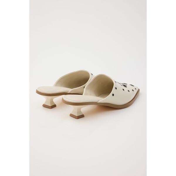 ラグア ジェム（LAGUA GEM）/EYELET KITTEN HEEL ミュール 【公式通販】