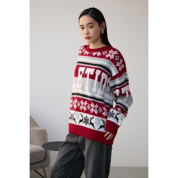 アズールバイマウジー（AZUL BY MOUSSY）/ノルディックアグリーニットの通販は