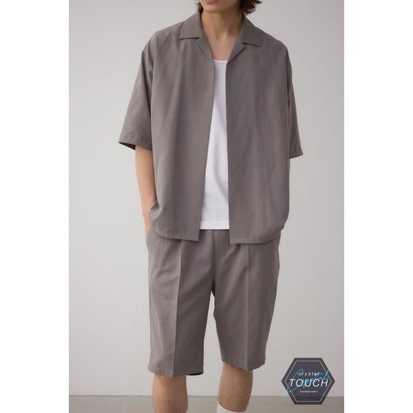 アズールバイマウジー（AZUL BY MOUSSY）/C/Tフェイクスウェードショートパンツセットアップ