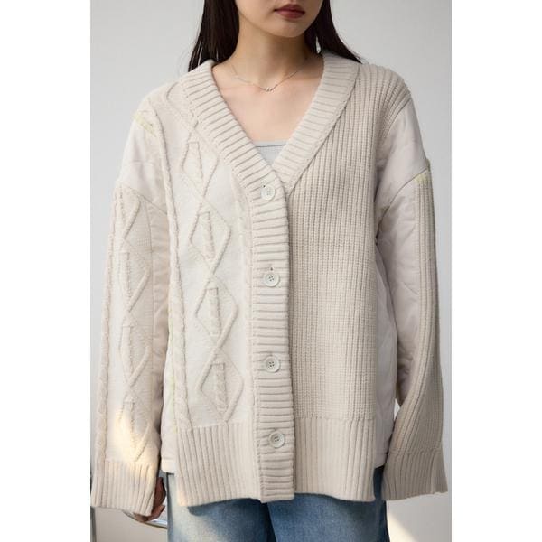 アズールバイマウジー（AZUL BY MOUSSY）/コンビネーションカーディガンの通販は 5,312円