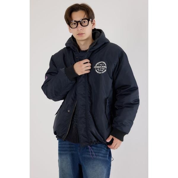 ロデオクラウンズ ワイドボウル（RODEO CROWNS WIDE BOWL）/バックロゴフライトジャケット