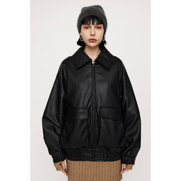 スライ（SLY）/FAUX LEATHER ZIP UP ブルゾンの通販はau PAY