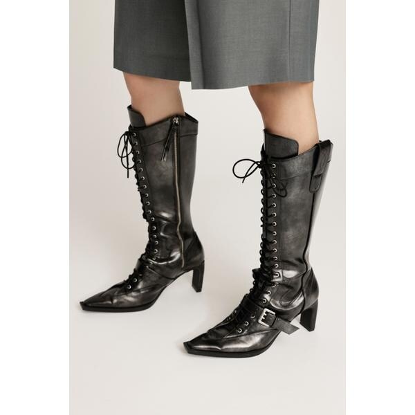SLY 完売　MIDDLE WESTERN ブーツ　BLK Sサイズ SLY 完売 MIDDLE WESTERN ブーツ BLK Sサイズ 靴