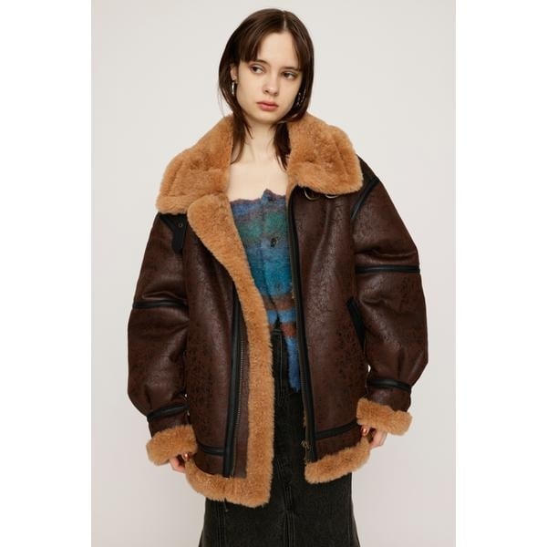スライ（SLY）/VINTAGE FAUX SHEARLING ジャケット