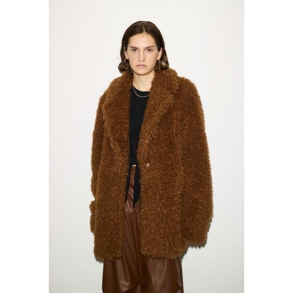 スライ（SLY）/【THROW】F／FUR TAILOR コートの通販は