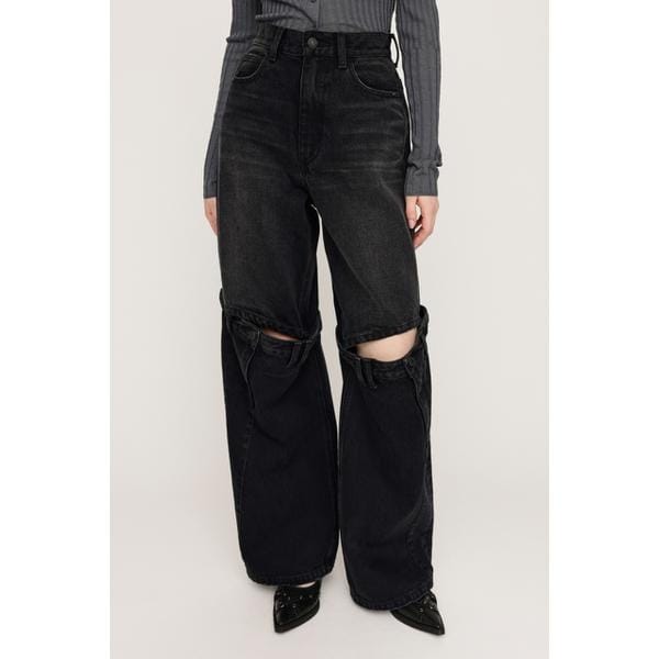 スライ（SLY）/J／W KNEE DENIM PT−E