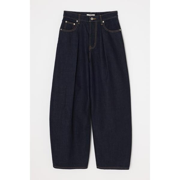 SLY【THROW】JW CURVE SEAM テーパードパンツ size0 THROW by SLY ジーンズ デニム デニムパンツ 「再入荷」THROW J