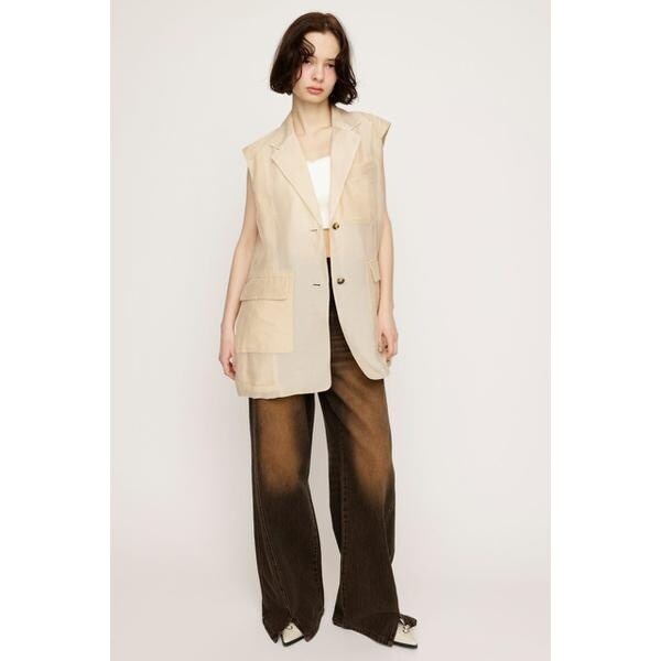 スライ（SLY）/SHEER TAILOR ベスト_6