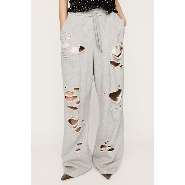 SLY パンツ LEOPARD WIDE LEG PT-D レオパード ワイドレッグ パンツ