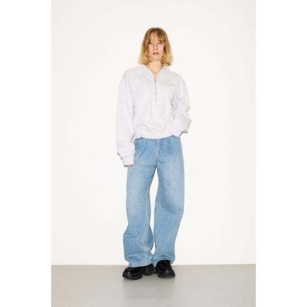 スライ（SLY）/【THROW】ZIP COLLAR SW トップス