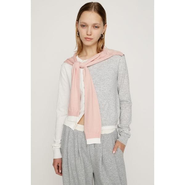 スライ（SLY）/SLEEVE DOCKING KNIT トップス