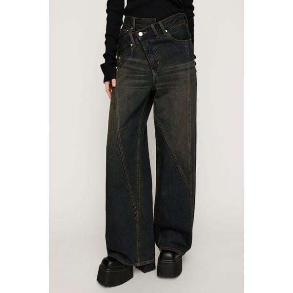 スライ（SLY）/J／W SWITCHING STRAIGHT パンツ