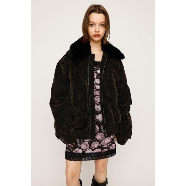 スライ（SLY）/WASHED PUFFER ブルゾン