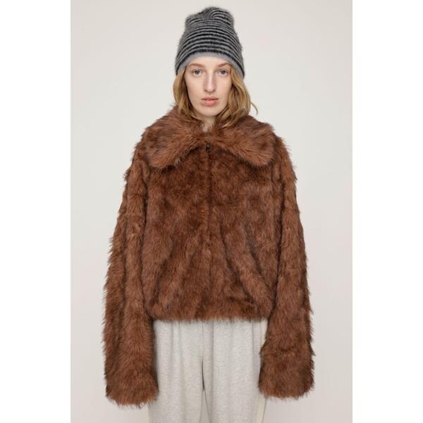 スライ（SLY）/【LIMITED ITEM】BIG COLLAR FUR S／コートの通販はau 