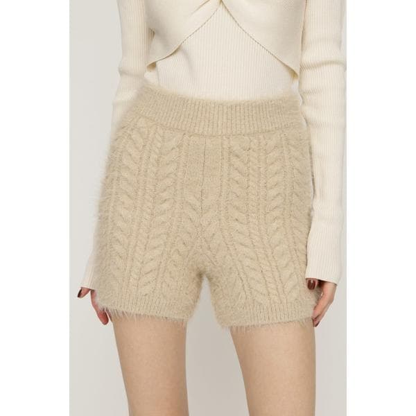 スライ（SLY）/SHINY CABLE ショートパンツ