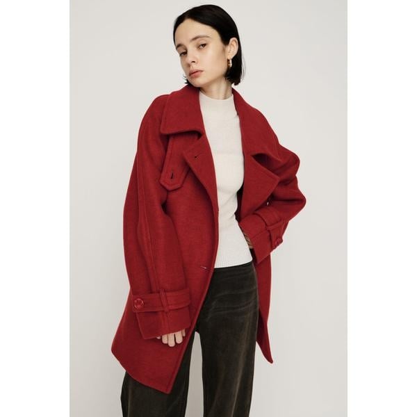 スライ（SLY）/STAND NECK MIDI コートの通販はau PAY マーケット