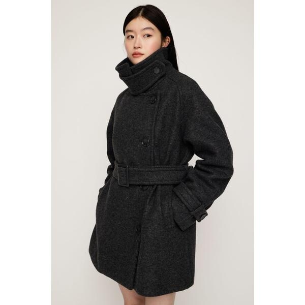 スライ（SLY）/STAND NECK MIDI コートの通販はau PAY マーケット