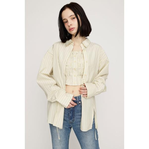 スライ（SLY）/【SNSで話題！】BUSTIER LAYERED GATHER シャツの通販は