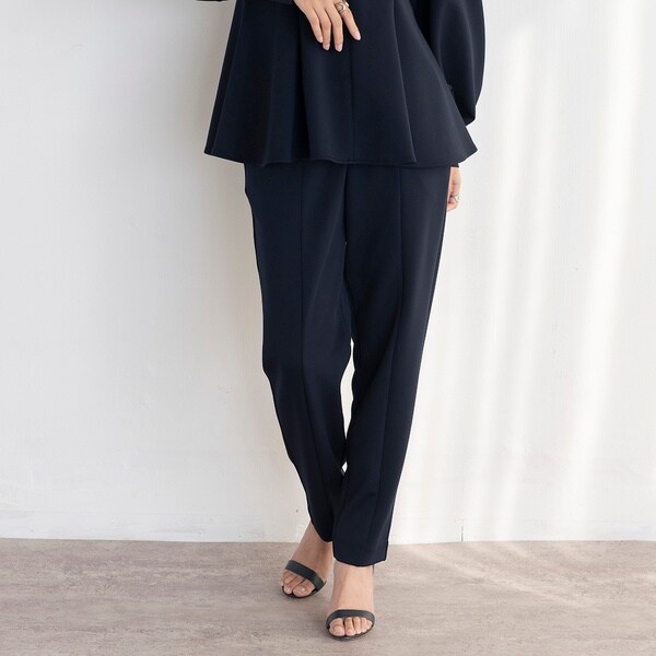 エウクレイド（EUCLAID）/テーパードタックパンツ