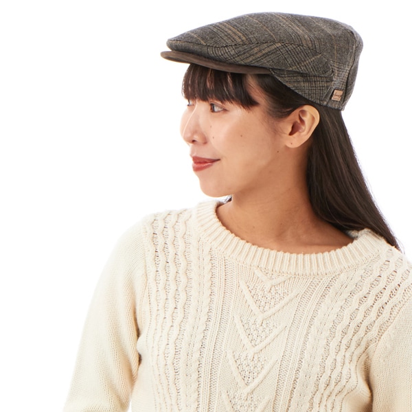 ヘルマン（Herman）/グレンチェックハンチング【Herman】 NEW】ヘルマン（Herman）/グレンチェックハンチング【Herman】